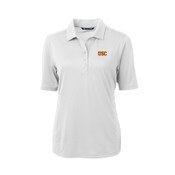 USC Trojans Women's White Virtue Eco Pique Recycled Polo